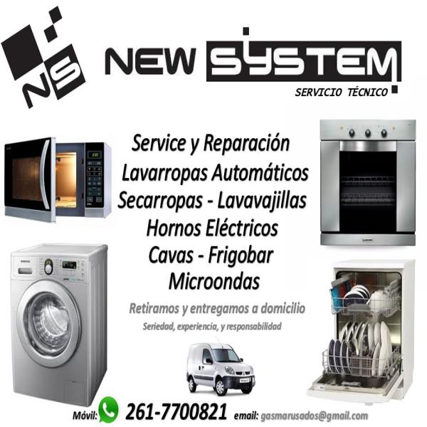 Reparación Lavarropas – Lavavajillas Hornos Eléctricos Secarropas  Cavas