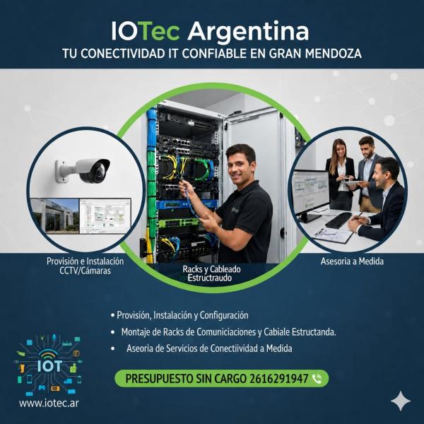 Instalador IT , Redes, Video-vigilancia, IOT