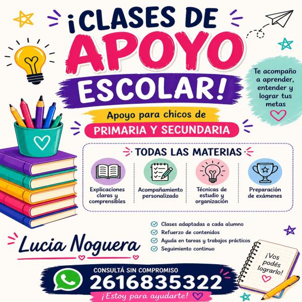 Clase de apoyo