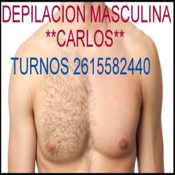 Masaje y depilación para caballeros
