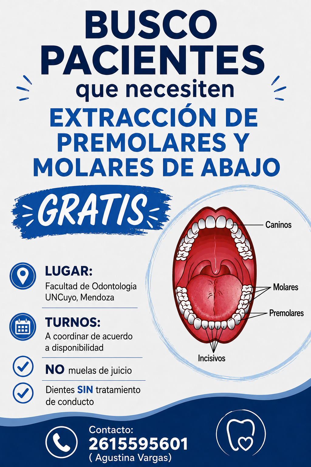 🦷EXTRACCIONES DENTALES GRATIS🦷