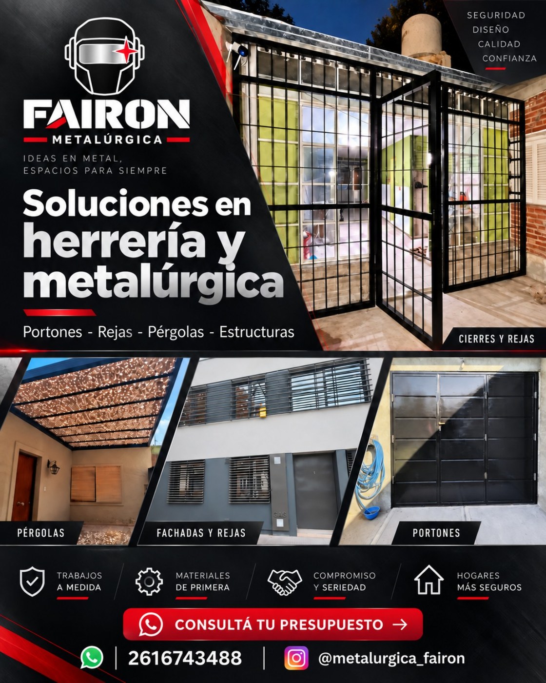 Metalúrgica y herrería a medida