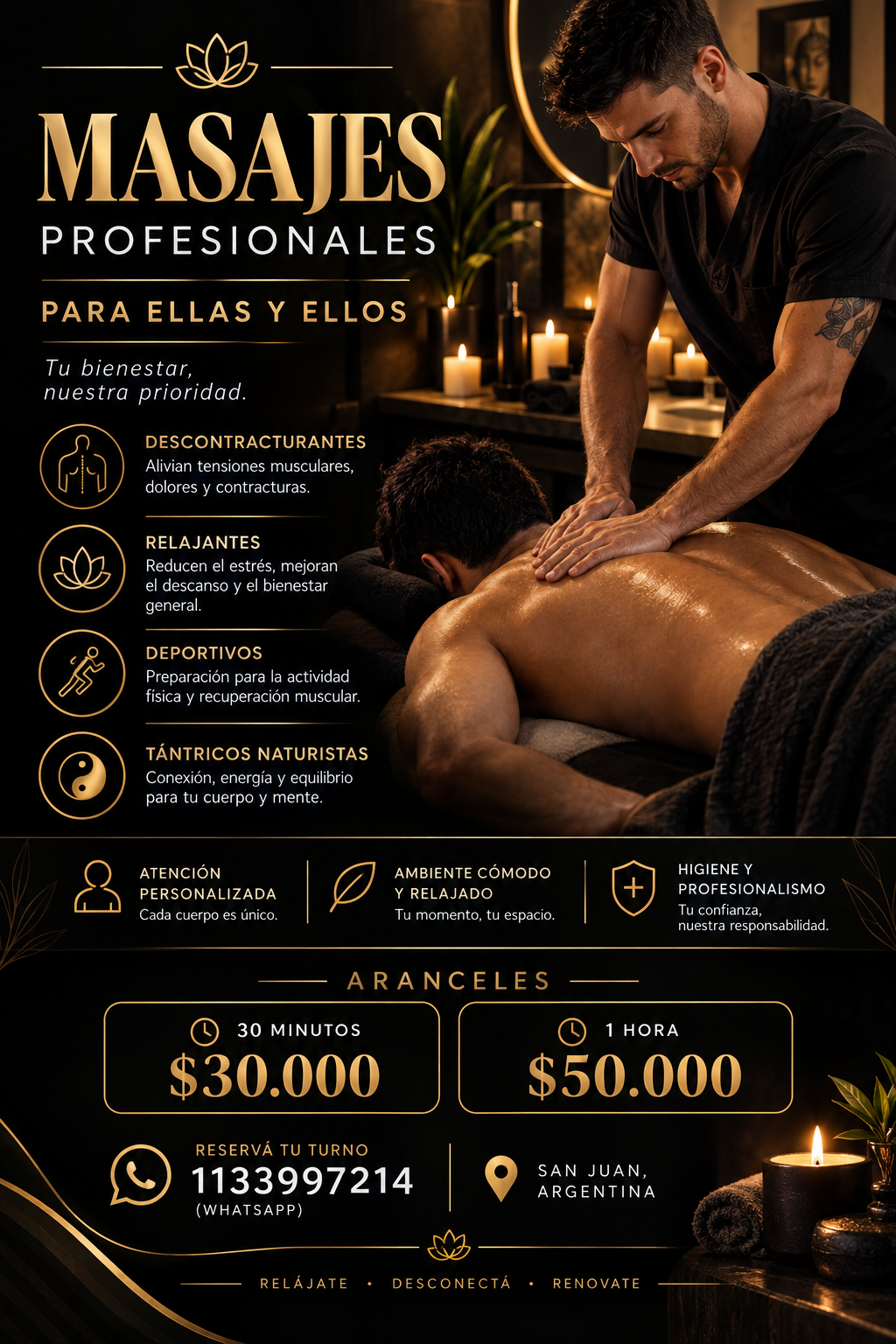 MASAJISTA PROFESIONAL